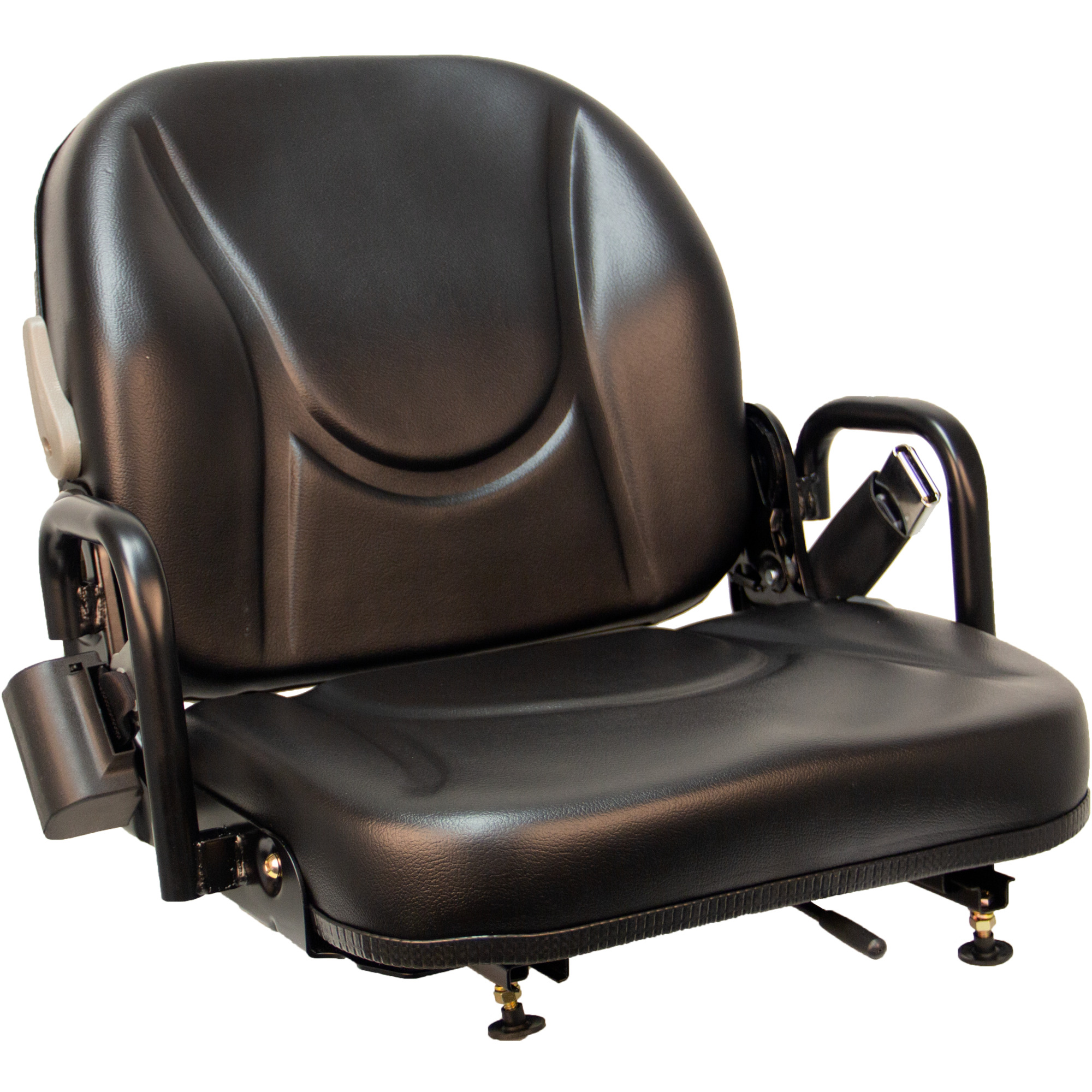 Black Talon Seats, SEAT W/FOLD DOWN BACK. HD FOAM CUSHIONS, Capacity 250 lb, Model# 400111BK
